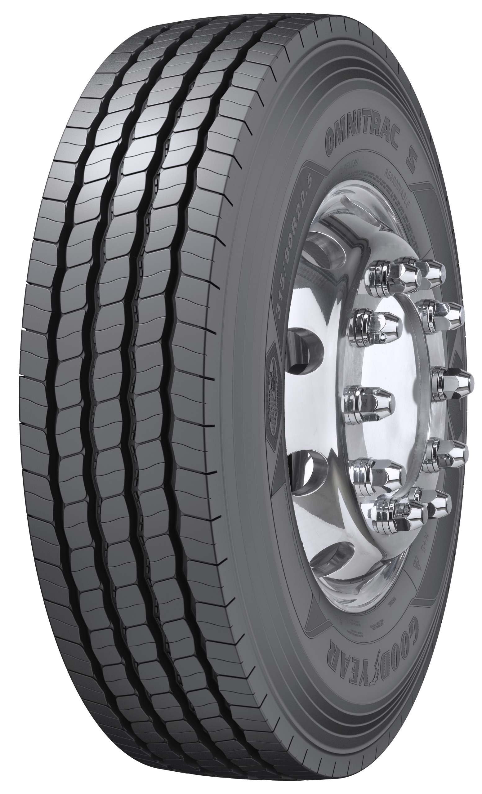 Goodyear 385/65R22.5 OMNITRAC S HL 164K158L 3PSF