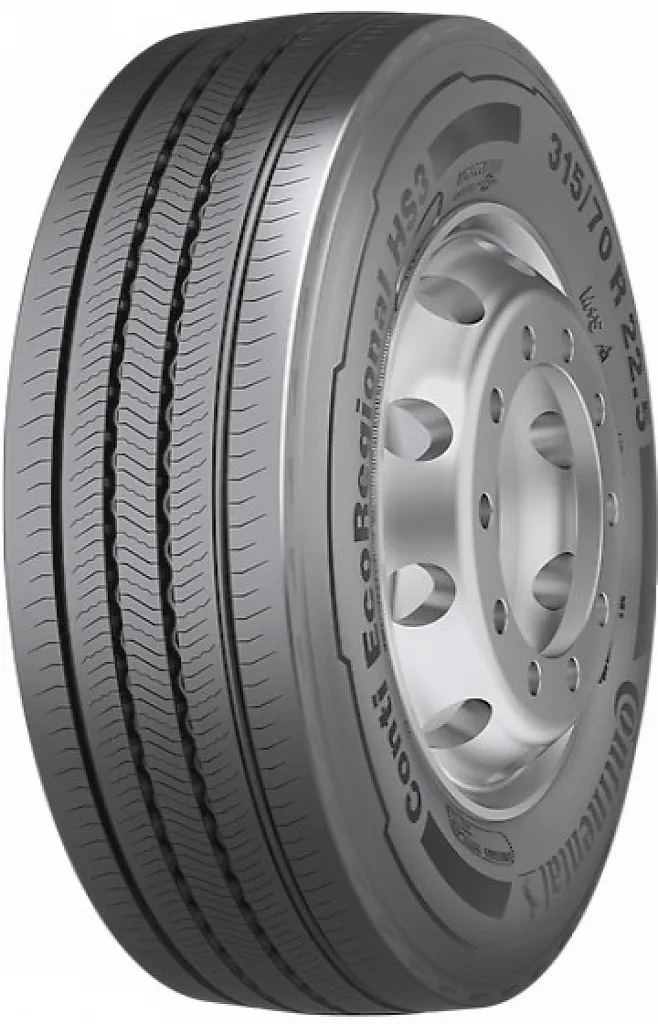 315/70 R22.5 CONTINENTAL ECOREGIONAL HS3+ 156/150L (B,B,70)