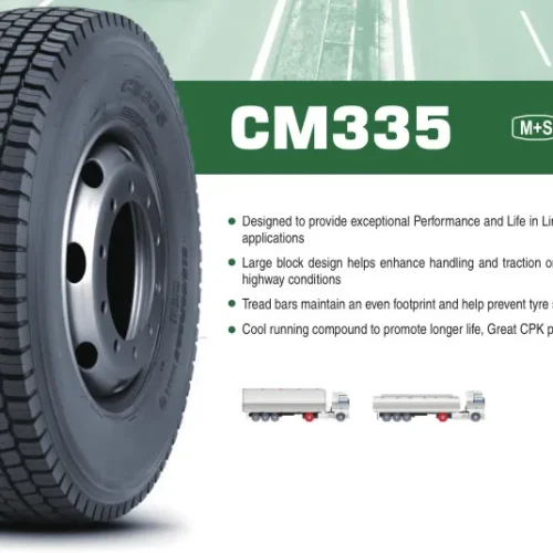 295/60 R22.5 BISON CM335 150/147K (E,C,74)