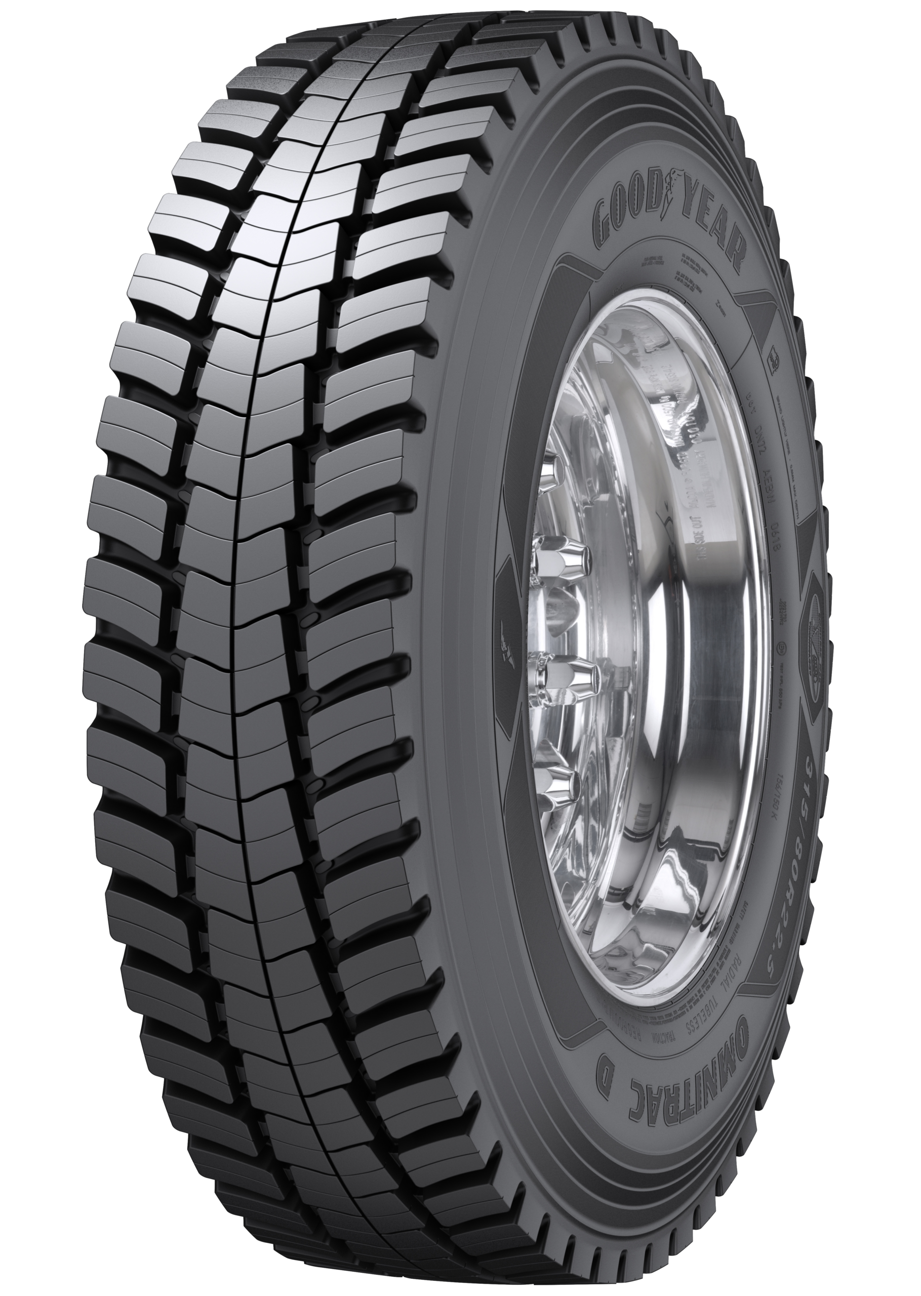 Goodyear 13R22.5 156K TL OMNITRAC D H DUTY 3PMSF