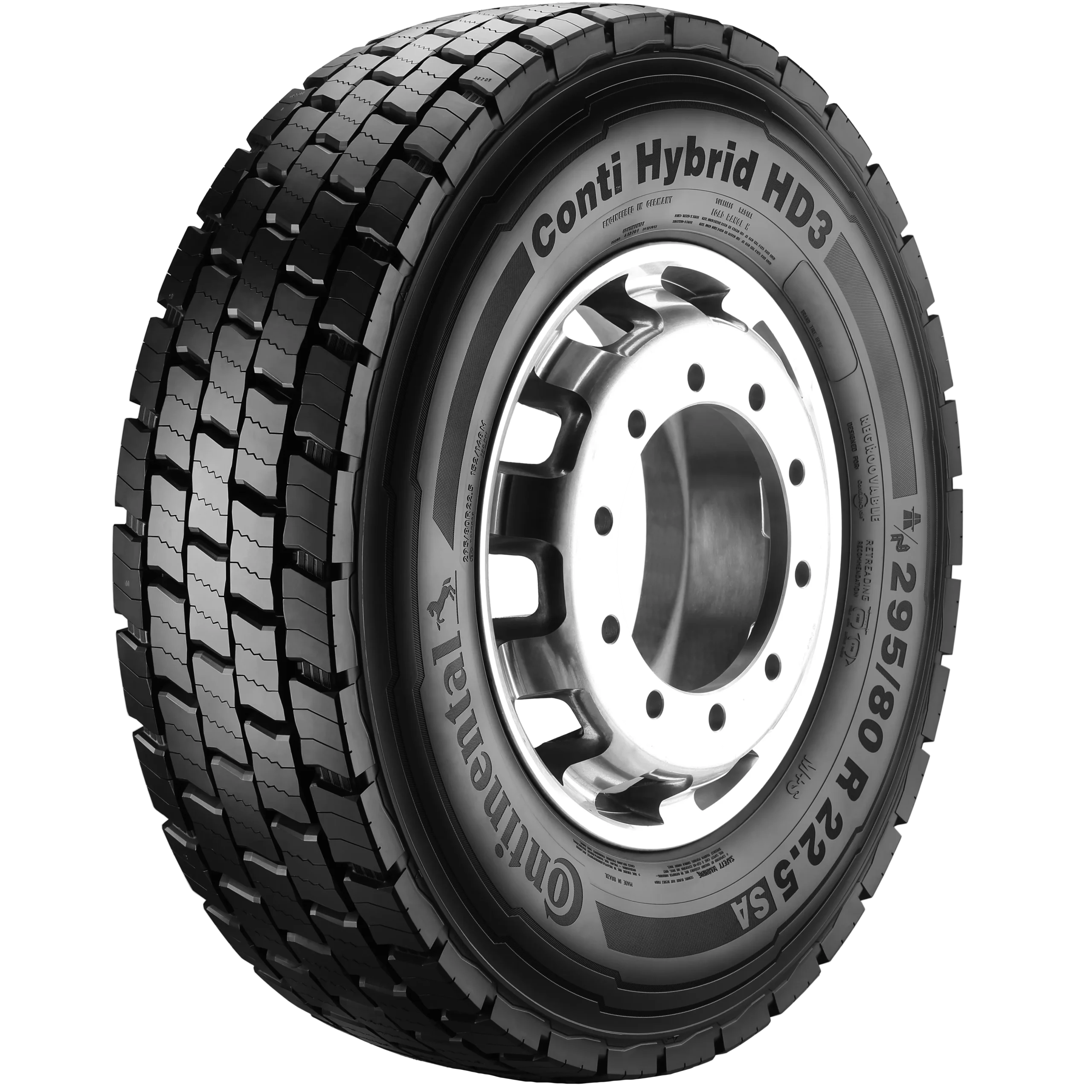 295/80 R22.5 CONTINENTAL HYBRID HD3 152/148M (D,B,73)