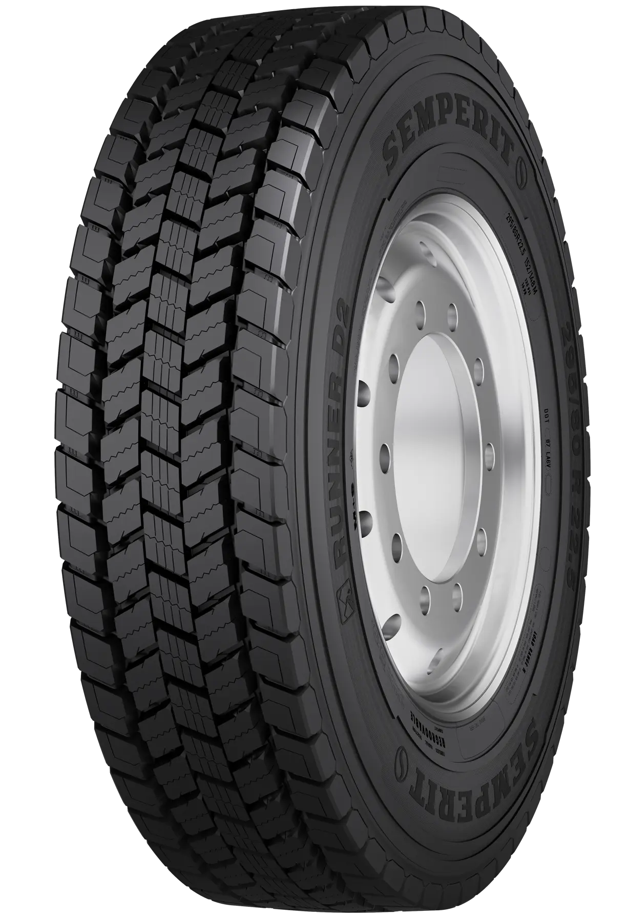 215/75 R17.5 SEMPERIT RUNNER D2 126/124M (D,D,74)
