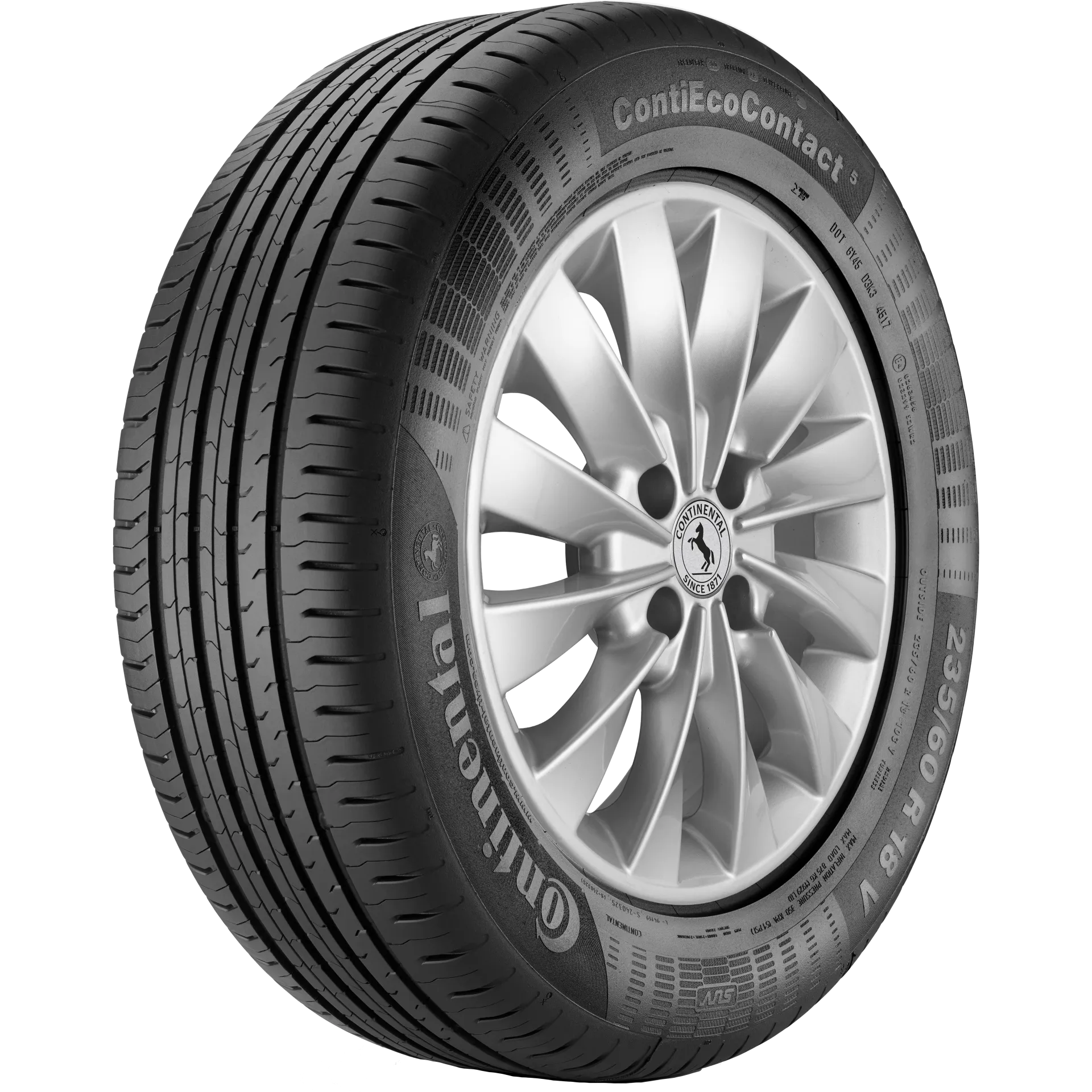 225/55 R17 CONTINENTAL ContiEcoContact 5 97W (B,B,71)