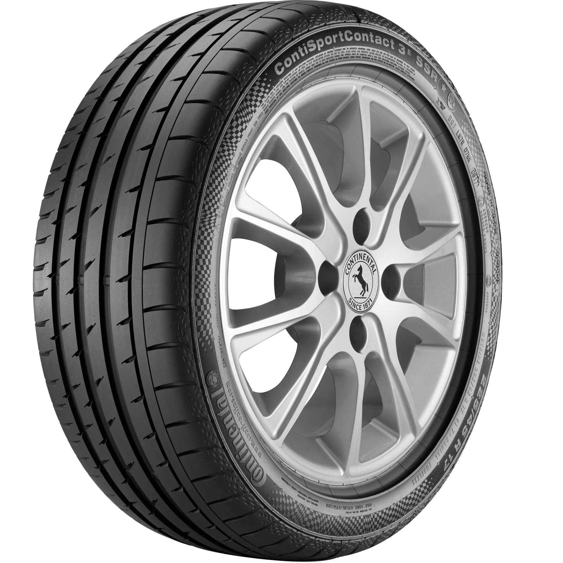 275/40 R19 CONTINENTAL ContiSportContact 3 101W (D,B,72)