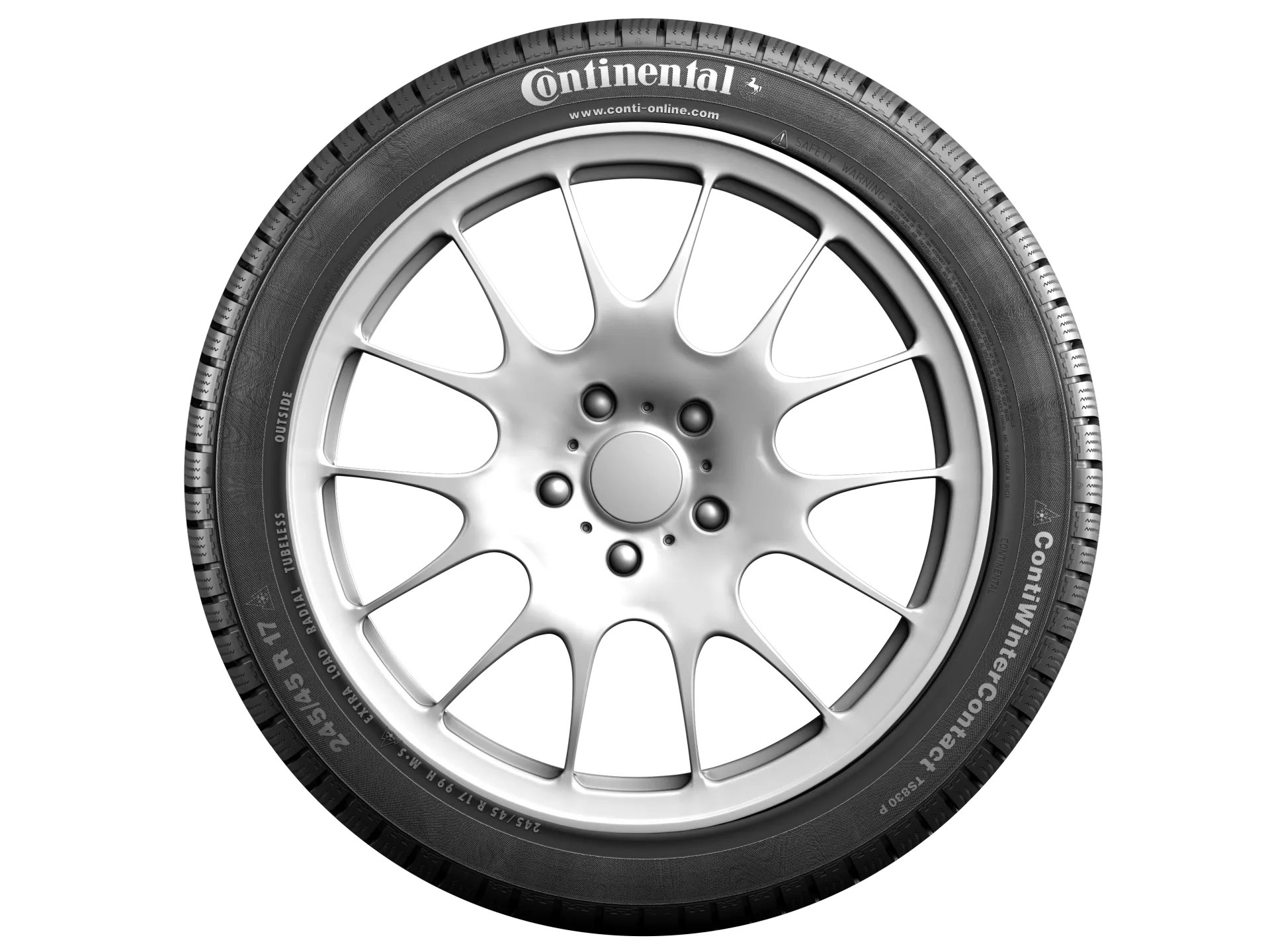 245/45 R17 CONTINENTAL ContiWinterContact TS 830 P 99H (D,C,72)