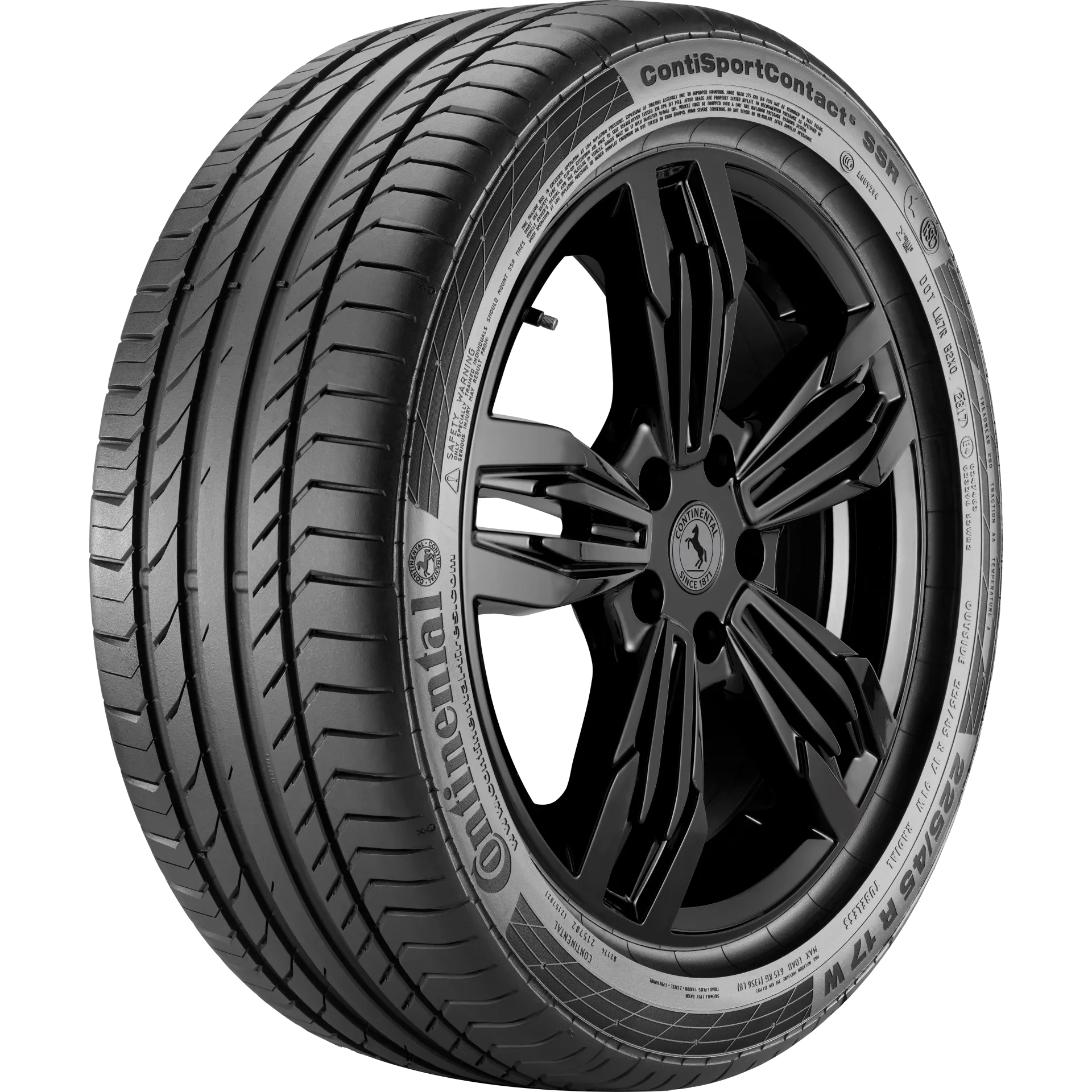 225/40 R19 CONTINENTAL ContiSportContact 5 89Y (D,B,71)
