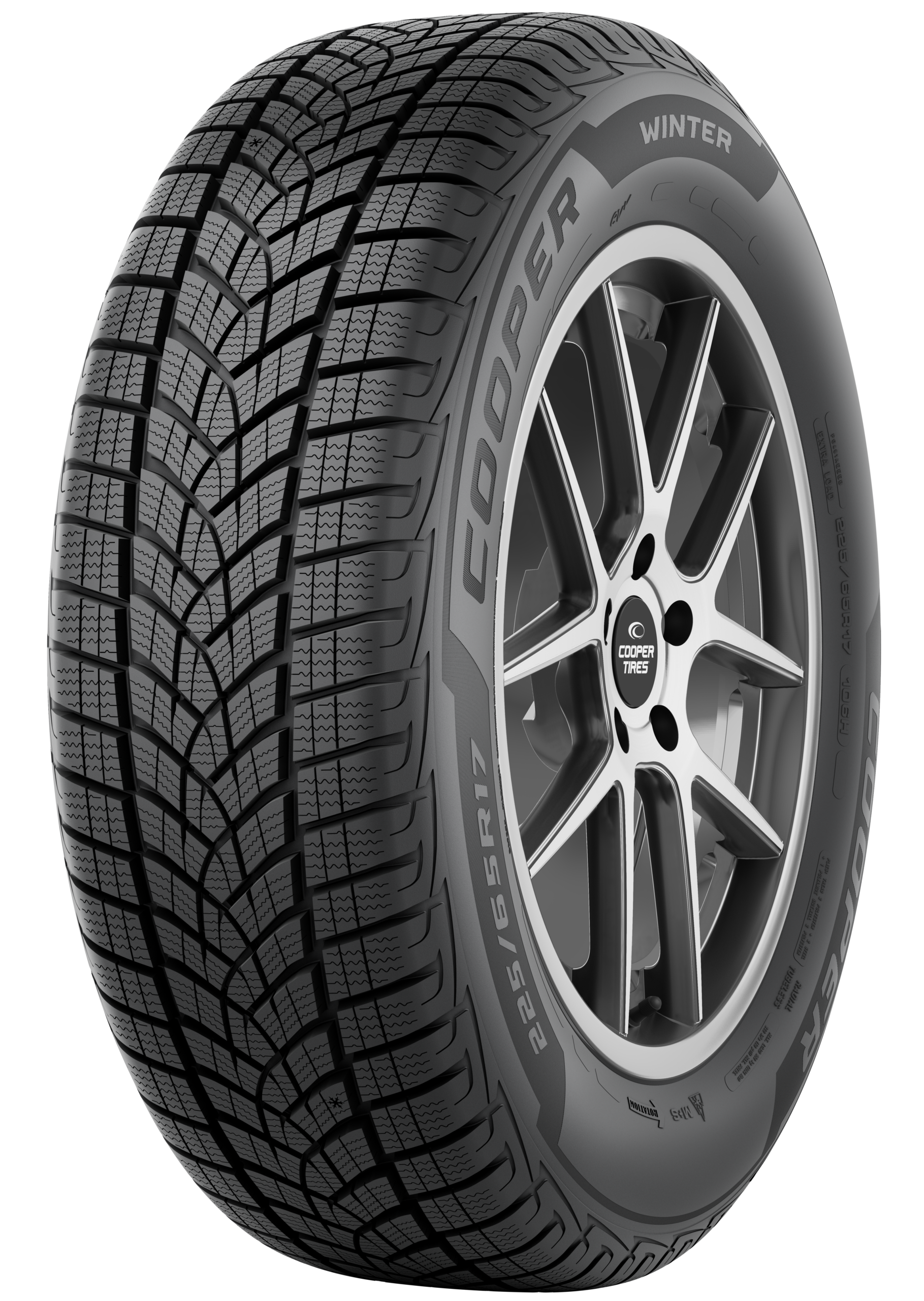 225/50 R17 COOPER WINTER 98V (C,C,71)